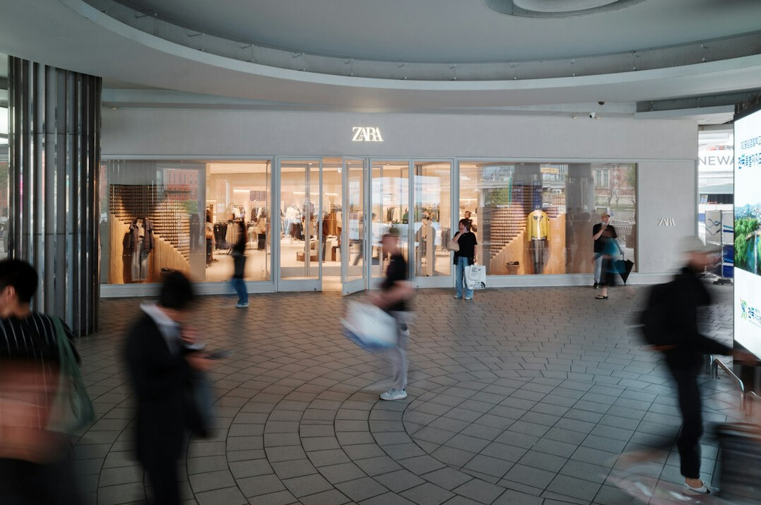 people shopping in mall