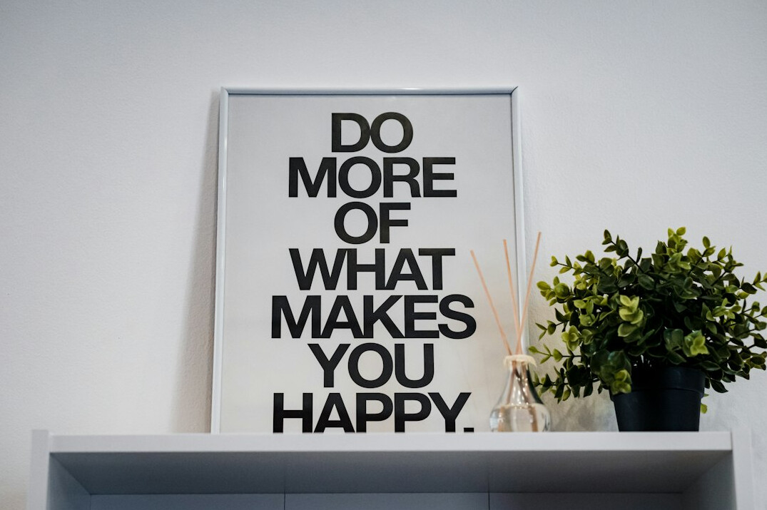 retro slogan poster