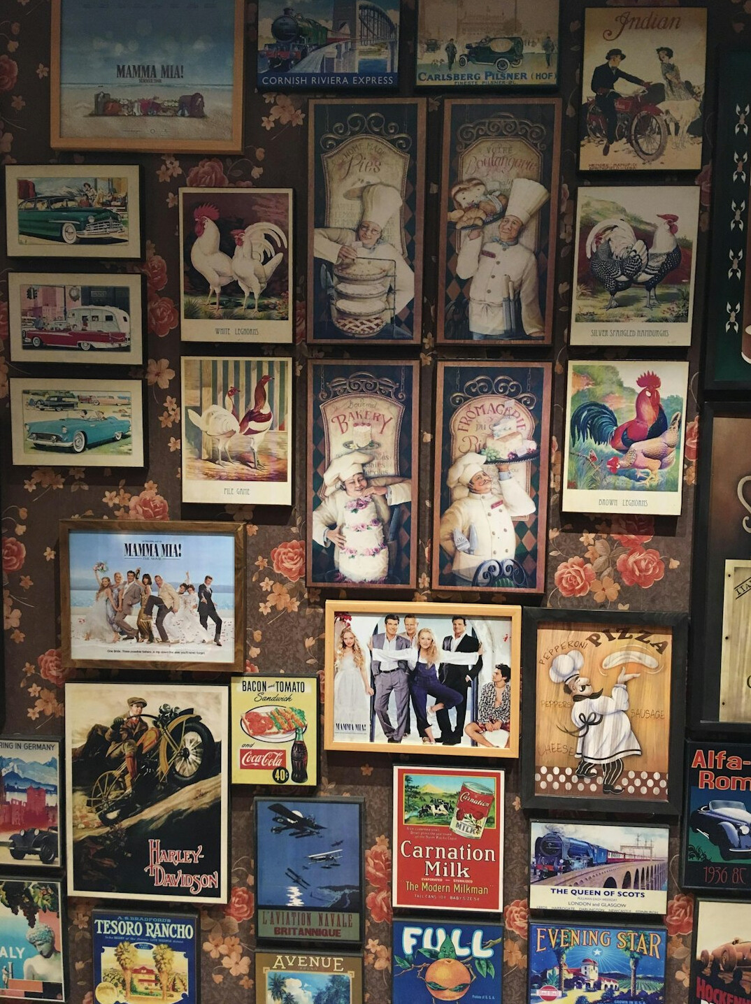vintage advertisement poster