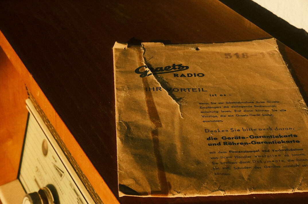 vintage radio ad